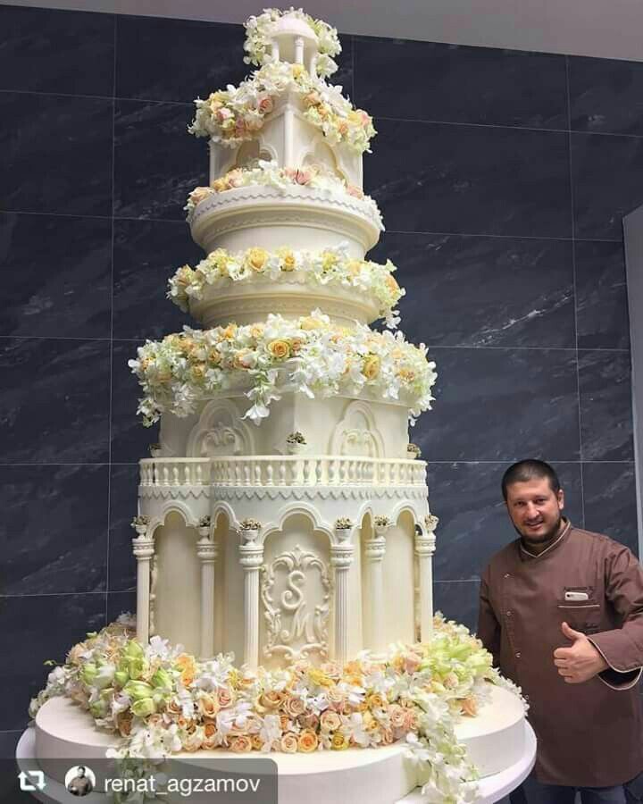 کیک تمام فوندات طرح کاخ